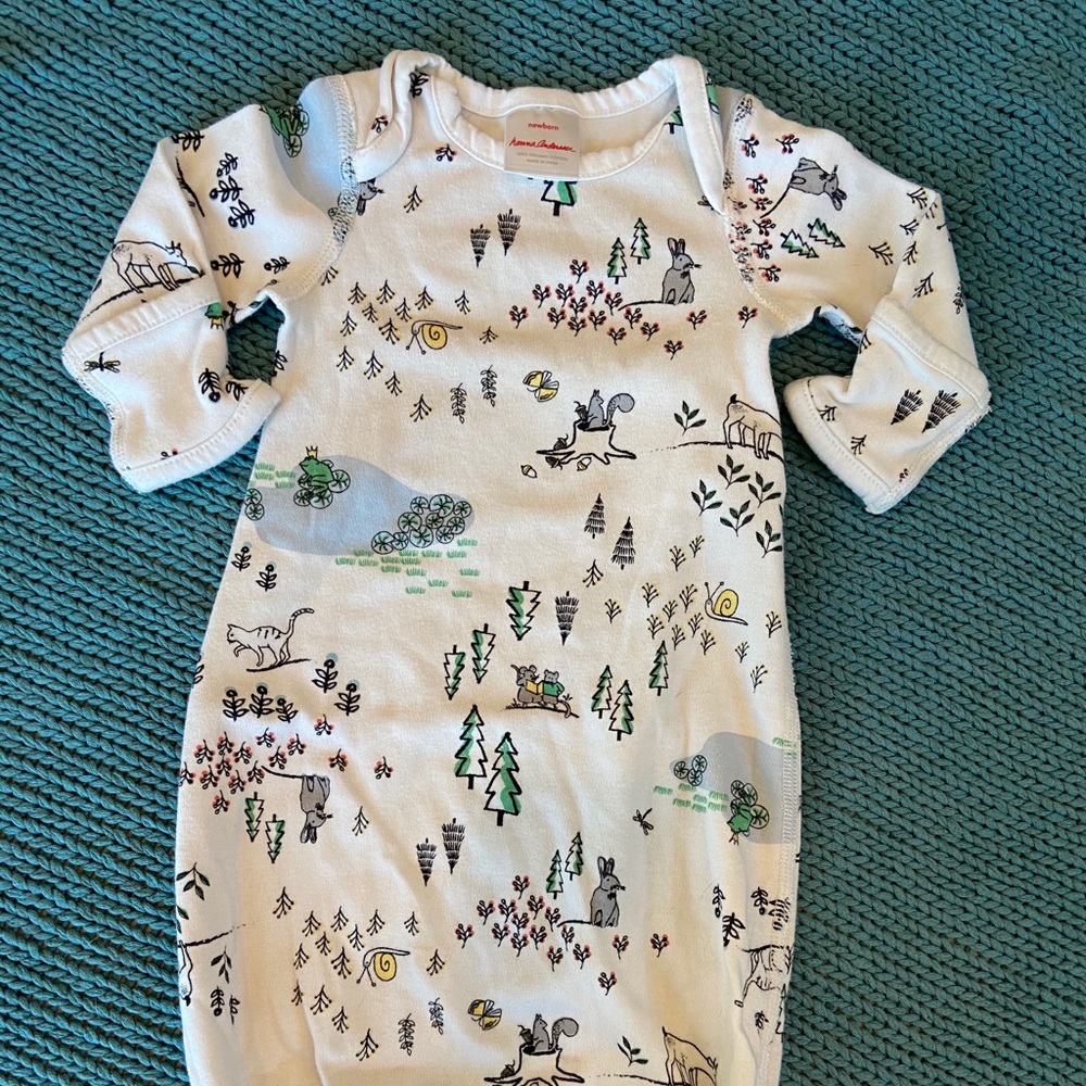Organic Infant sleeping gown